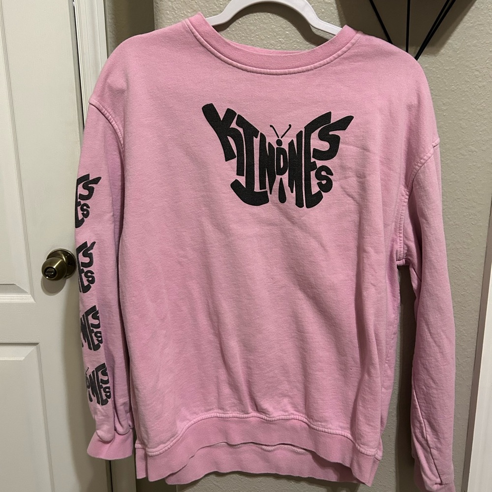Urban Outfitters Pink “Kindness” Crewneck